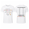 Kindergarten Abschieds T-Shirt personalisiert – Mach's gut Kindergarten, Hallo Schule | Wunschname