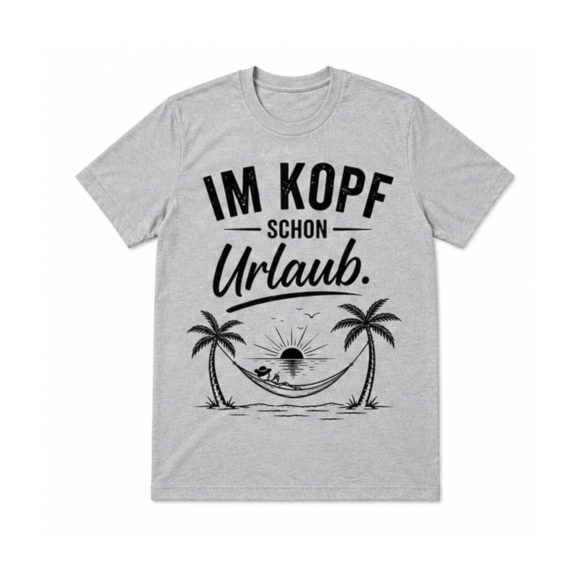 Im Kopf schon Urlaub | Urlaub Sprüche Shirt