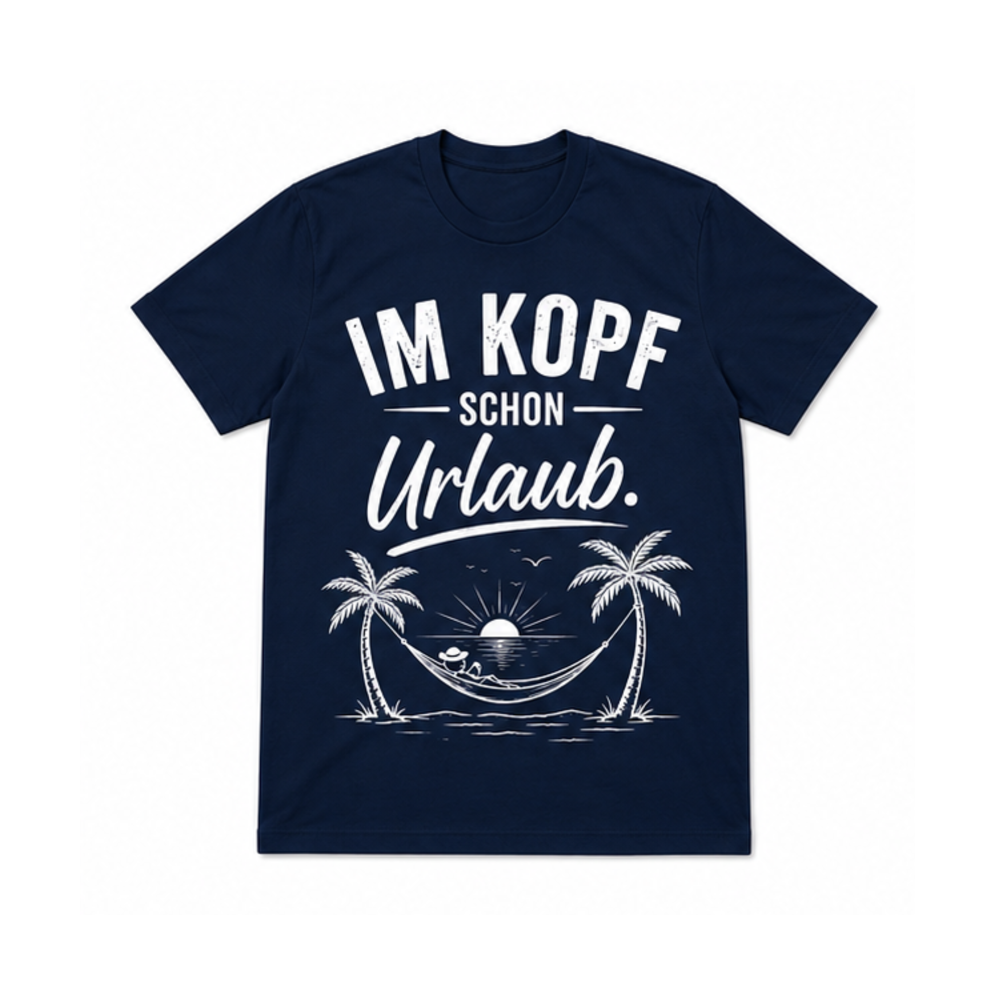 Im Kopf schon Urlaub | Urlaub Sprüche Shirt