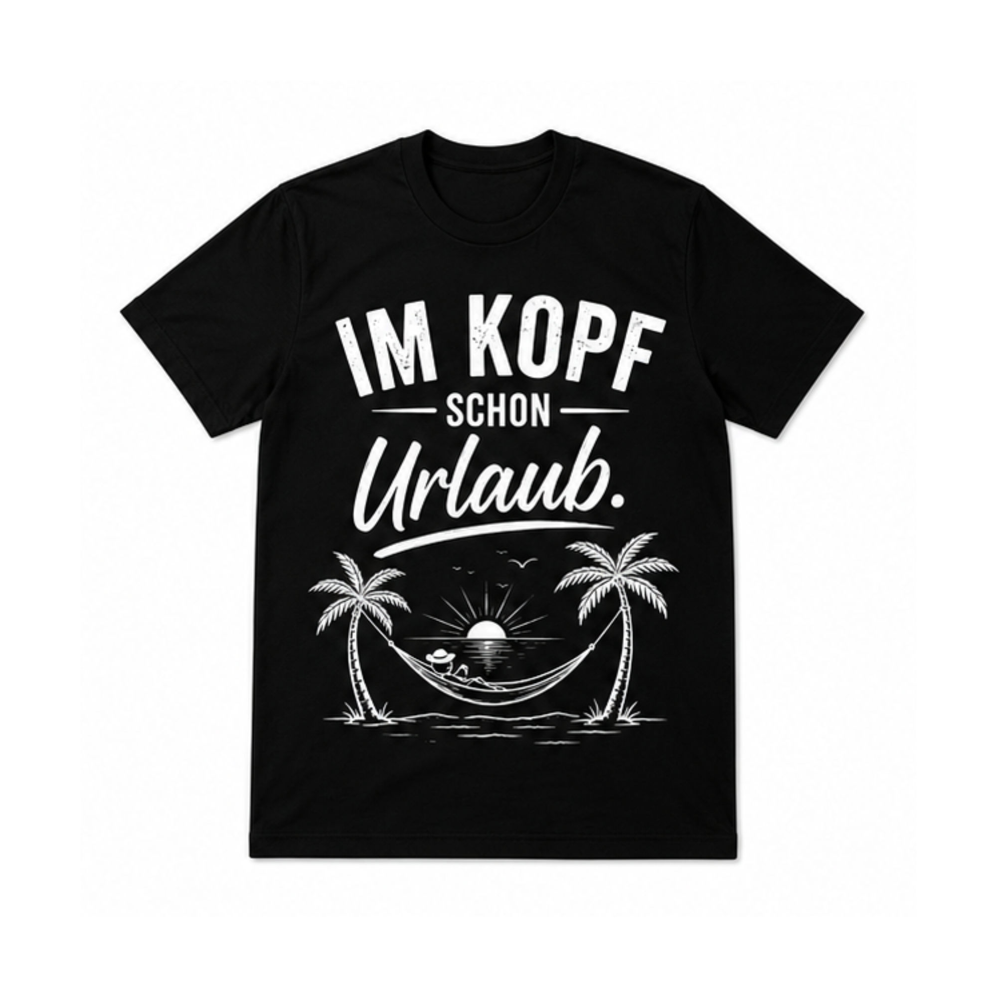 Im Kopf schon Urlaub | Urlaub Sprüche Shirt