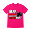 JGA Shirt – Wir sind nur zum Saufen hier | Lustiges Junggesellenabschied T-Shirt