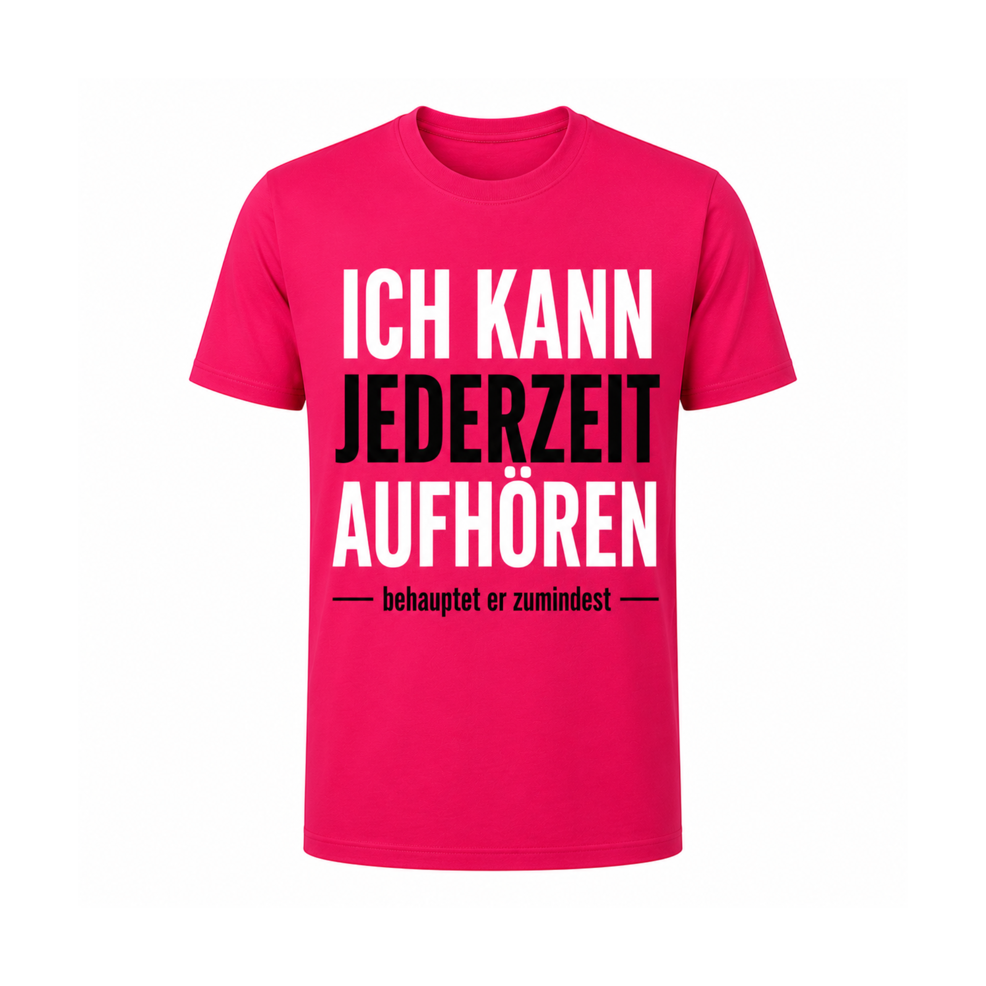 JGA Shirt Set – Ich kann jederzeit aufhören & Wir haben Beweise