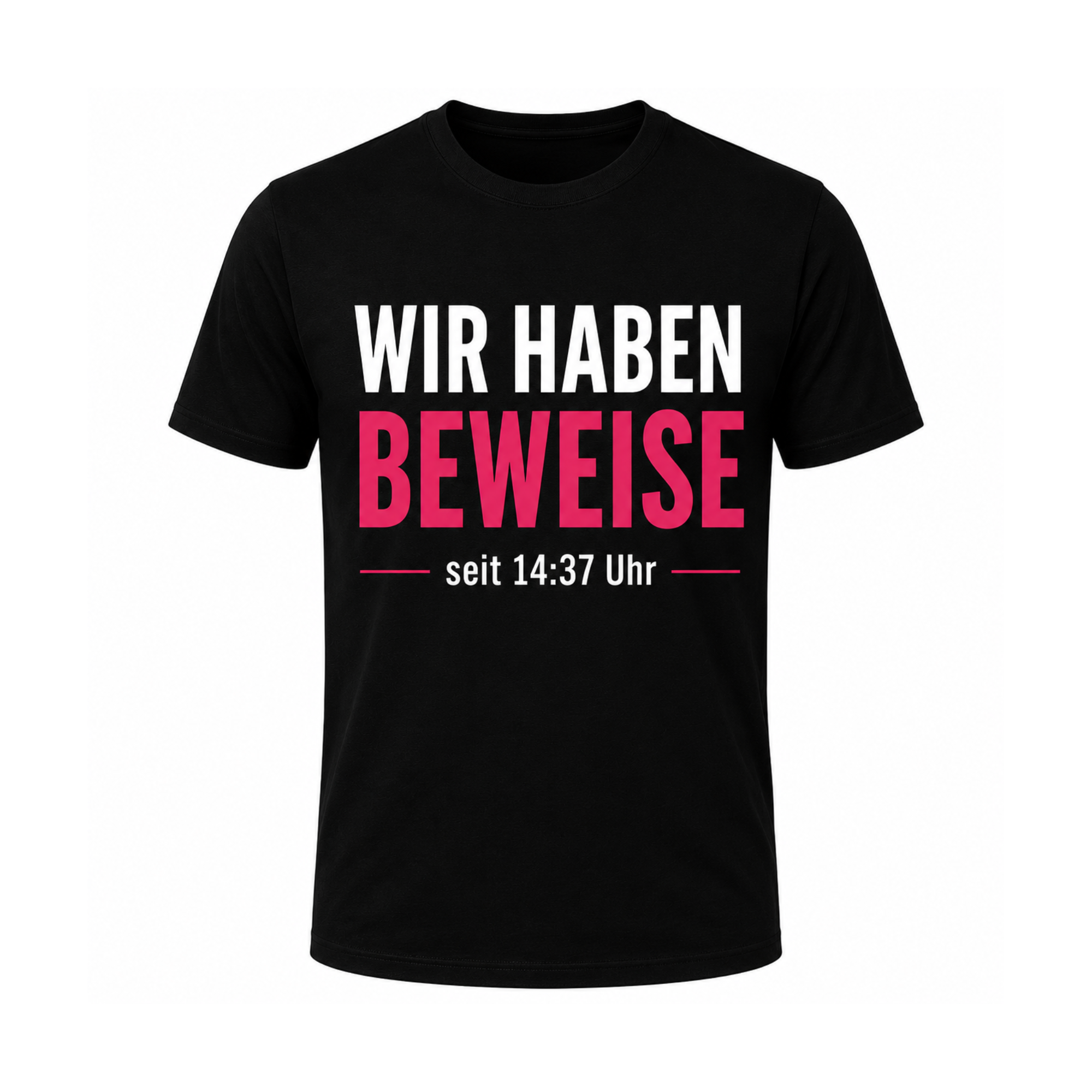 JGA Shirt Set – Ich kann jederzeit aufhören & Wir haben Beweise
