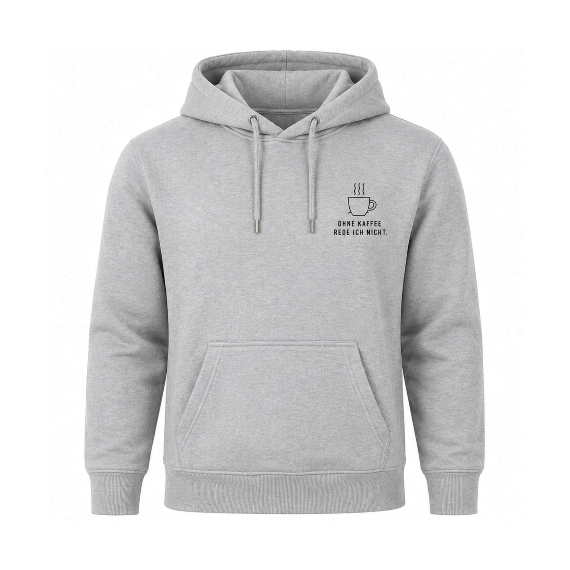 Ohne Kaffee rede ich nicht Hoodie | Lustiger Kaffee Hoodie für Kaffeeliebhaber