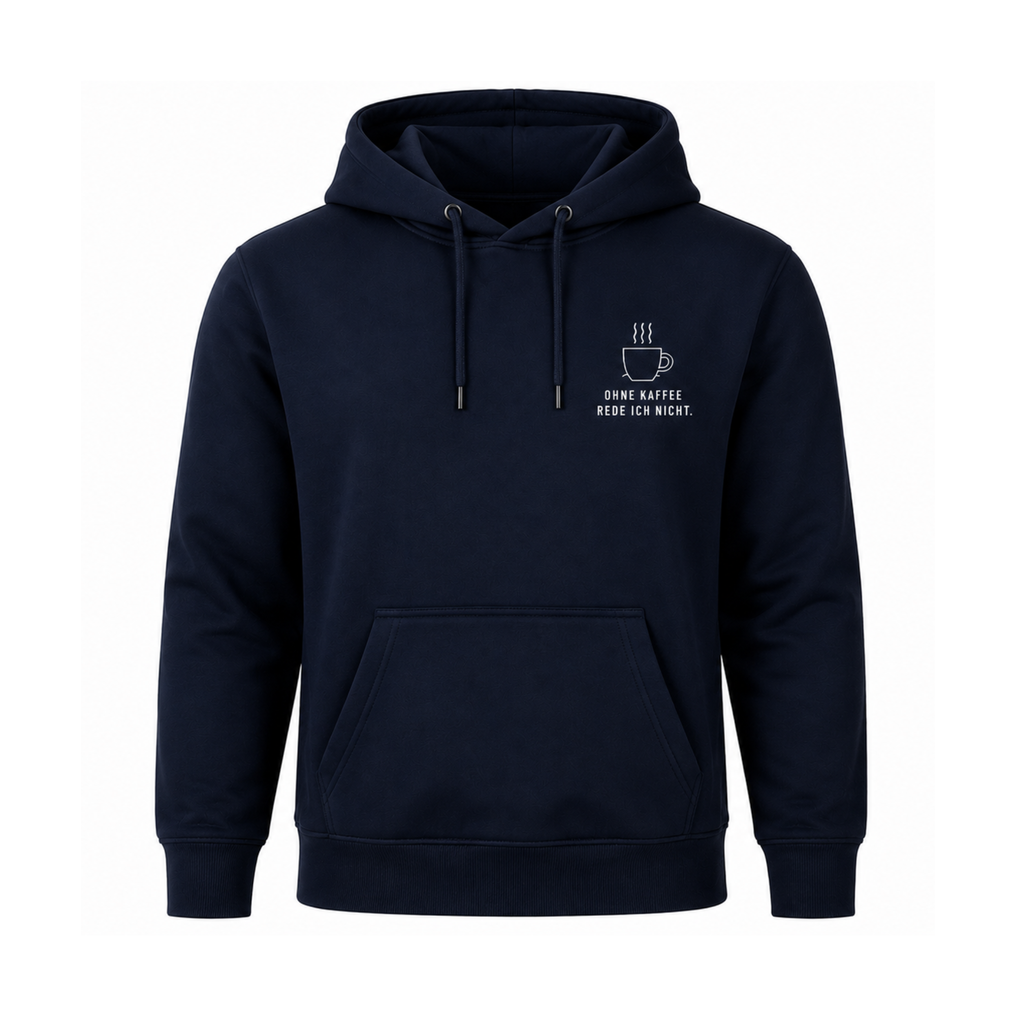 Ohne Kaffee rede ich nicht Hoodie | Lustiger Kaffee Hoodie für Kaffeeliebhaber