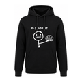 PLZ USE IT Hoodie | Lustiger Statement Hoodie mit Brain-Motiv